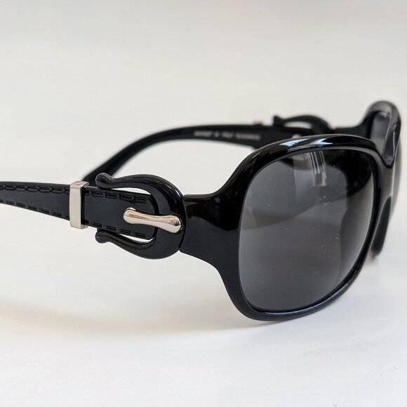 NWT True Vintage 90\'s Women Fashion Designer Sunglasses (S. Black) main image 4